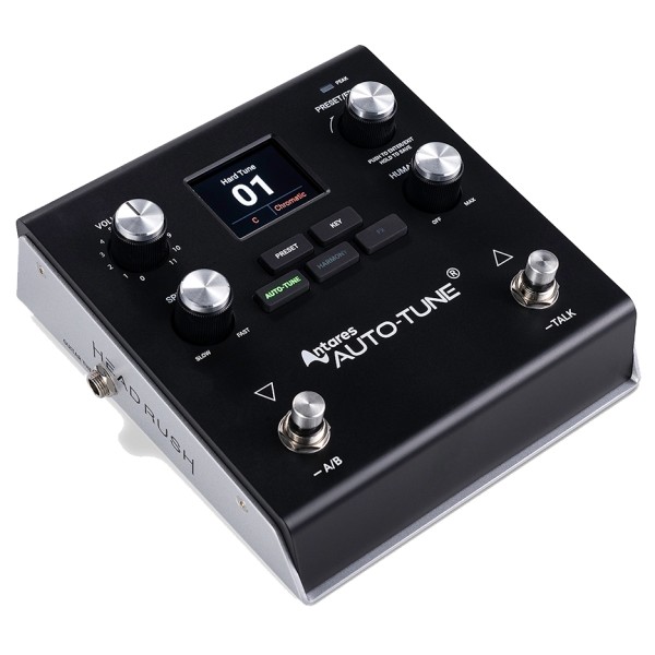 HeadRush VX5 AUTOTUNE Vocal pedal with Antares Autotune - left angle 