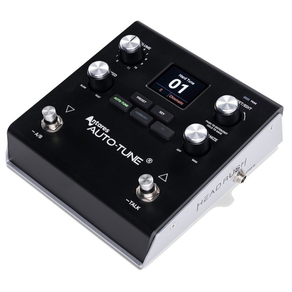 HeadRush VX5 AUTOTUNE Vocal pedal with Antares Autotune - right angle 
