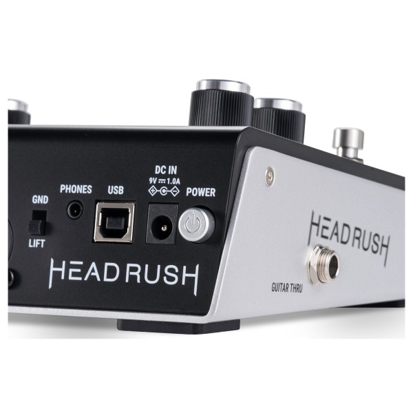 HeadRush VX5 AUTOTUNE Vocal pedal with Antares Autotune - rear 