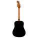 Fender California Standard Redondo Mini with Bag, Spruce Top, Black - back 