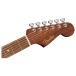 Fender California Standard Redondo Mini with Bag, Spruce Top, Black - headstock 