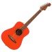 Fender California Standard Redondo Mini with Bag, Spruce Top, Fiesta Red