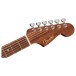 Fender California Standard Redondo Mini with Bag, Spruce Top, Fiesta Red - headstock 