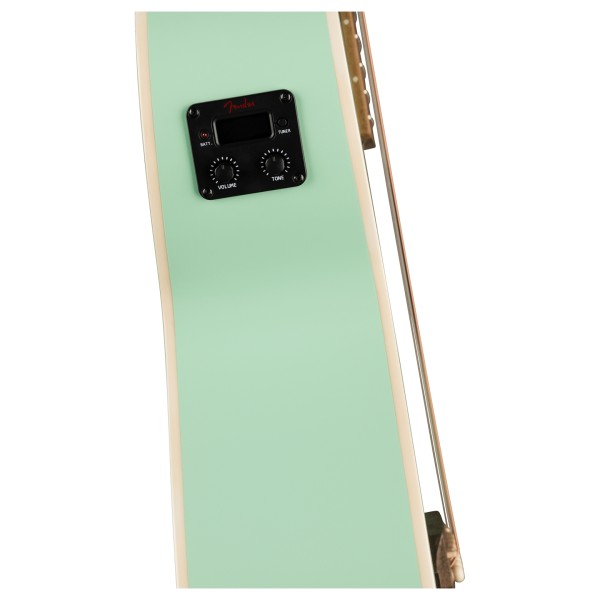 Fender California Standard Monterey E, Spruce Top, Surf Green - EQ