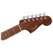 Fender California Standard Redondo CE, Spruce Top, Fiesta Red - headstock 
