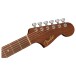 Fender California Standard Redondo CE, Spruce Top, Black - headstock 