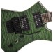 Jackson KEXQ Kelly, Trans Green - close up