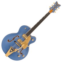 Gretsch Falcon Hollow Body with StringThru Bigsby, Gold Hardware, Cerulean Smoke