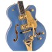 Gretsch Falcon Hollow Body with StringThru Bigsby, Gold Hardware, Cerulean Smoke - body 