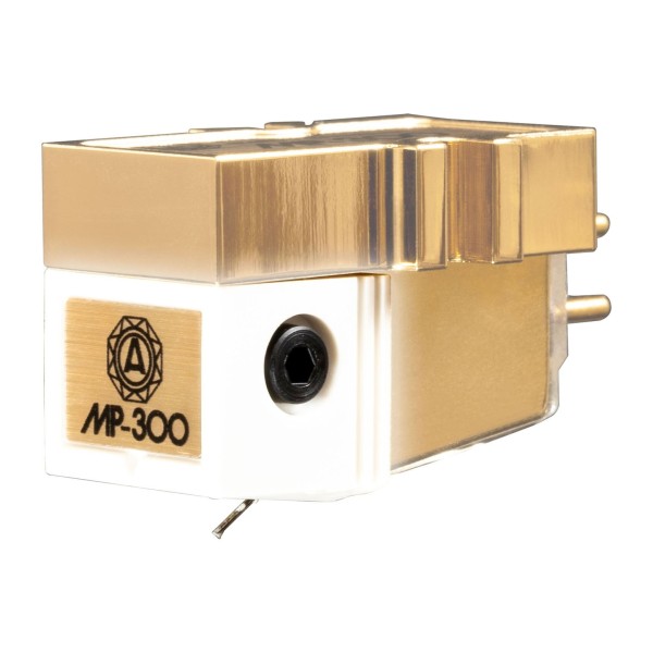 Nagaoka JN-P300 Replacement Stylus for MP-300 Cartridge - Attached to the Nagaoka MP-300 MM Phono Cartridge