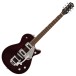 Grestch G5230T Electromatic Jet FT Single-Cut with Bigsby LRL, Dark Cherry Metallic - front