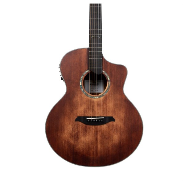 Ferndale Gf2-ce-plus Grand Auditorium Spruce, Satin Antique Burst - Front Close-up