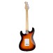 Antiquity St1 Electric Guitar, 3-tone Sunburst - Rear