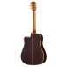 Epiphone Hummingbird Deluxe EC, Autumn Burst - back 