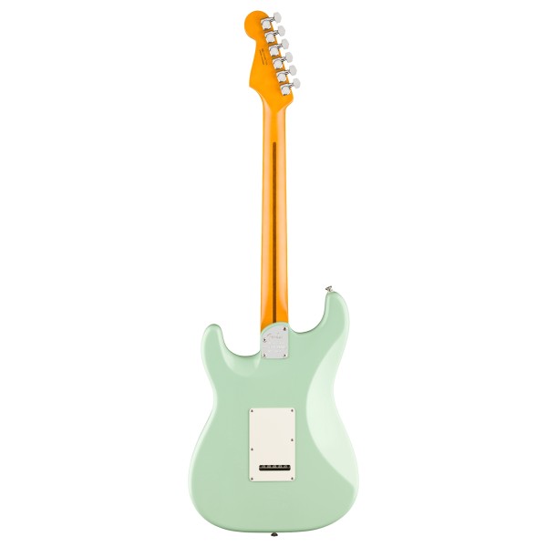 Fender American Ultra Luxe '60s Stratocaster RW, Surf Green - back 