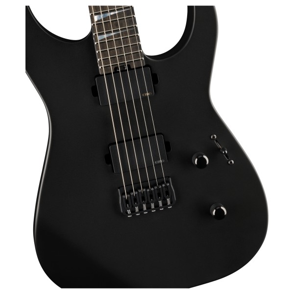 Jackson American Series Soloist SL2MG HT, Ebony Fingerboard, Satin Black - body 