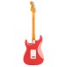 Fender American Ultra Luxe '60s Stratocaster HSS RW, Fiesta Red - back 