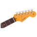 Fender American Ultra Luxe '60s Stratocaster HSS RW, Fiesta Red - headstock