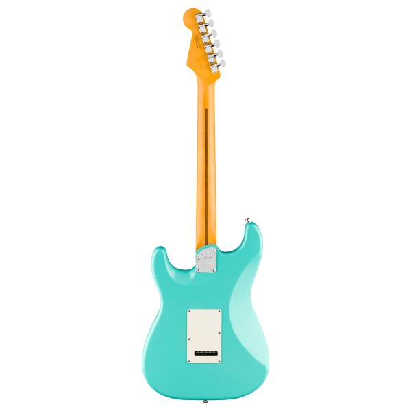 Fender American Ultra Luxe '60s Stratocaster HSS RW, Sea Foam Green - back 
