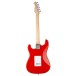 Antiquity St1 Electric Guitar, Red - back 