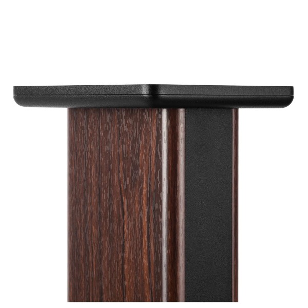 Edifier SS03 Speaker Stands (Pair), Brown - Top plate, amgled