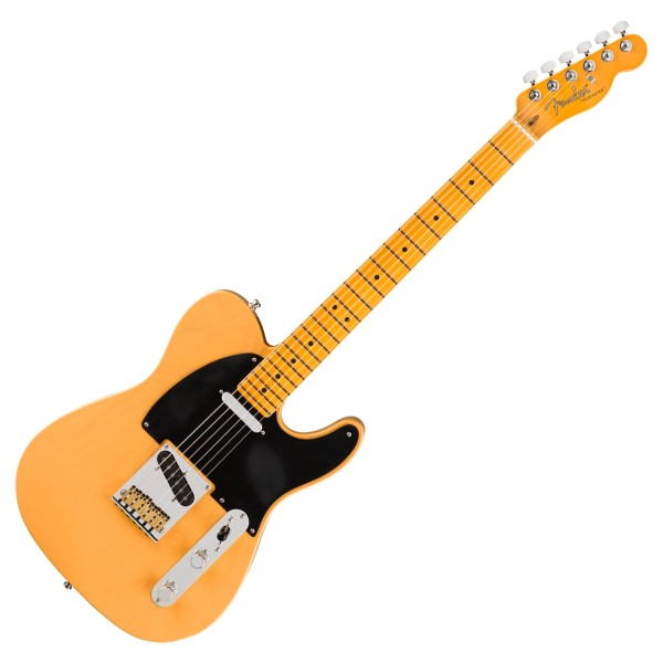 Fender American Ultra Luxe '50s Telecaster MN, Butterscotch Blonde  -front