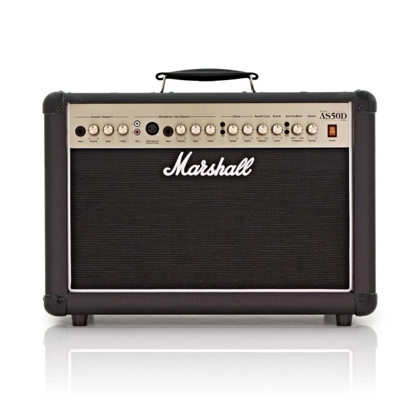 Marshall AS50D Limited Edition Acoustic Combo, Black