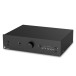 Pro Ject Uni Box S3 Integrated Streaming Amplifier, Black - face left 