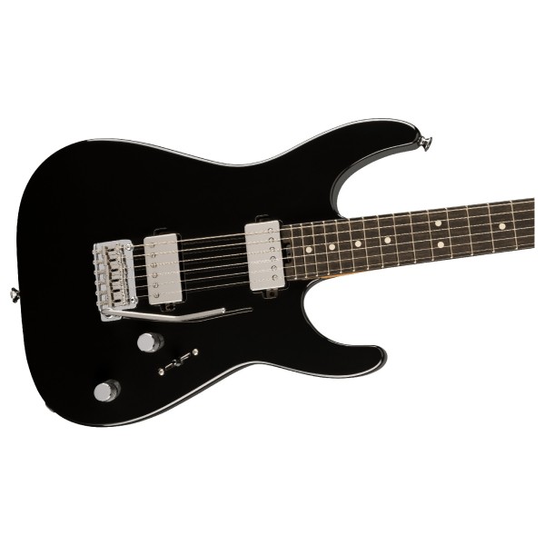 Charvel Super Stock Dinky 22 HH, 2PT EB Gloss Black LTD ED