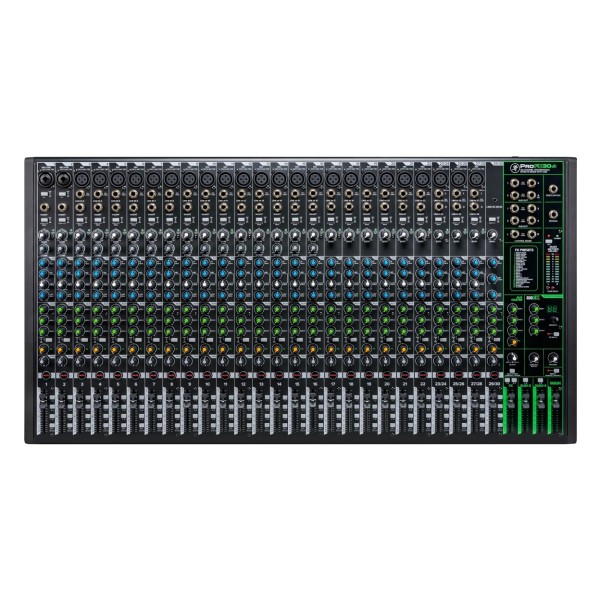 Mackie ProFX30v3 30-Channel Analog Mixer with USB, Top