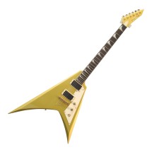ESP LTD Kirk Hammett Signature V, Metallic Gold - Ex Demo