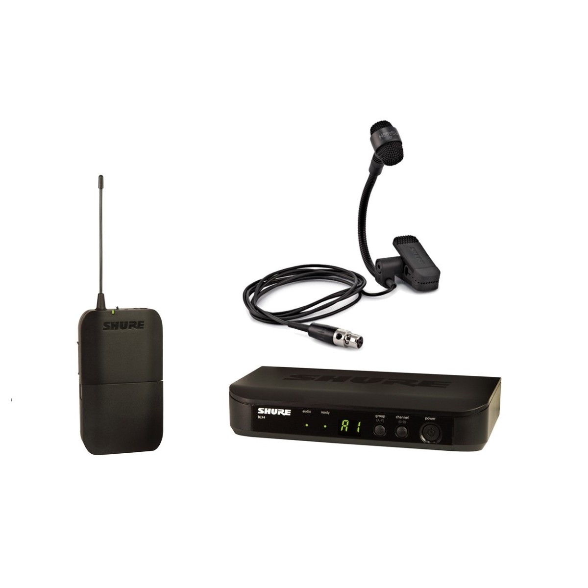Wireless Instruments Shure BLX14/P98H-K3E Wireless Instrument System with PGA98H - Nearly ...