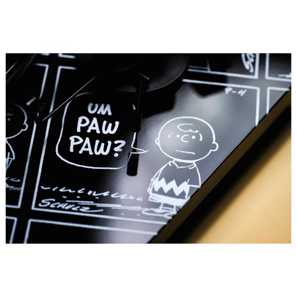Pro-Ject Peanuts Special Edition Turntable - Unique, special edition Peanuts comic strip design