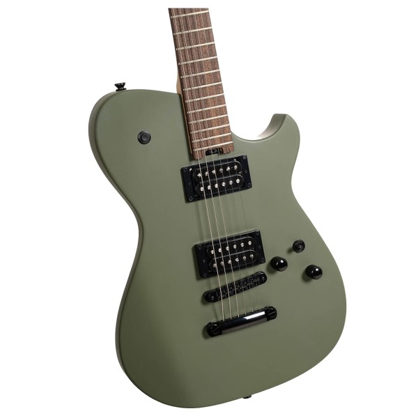 Manson MBM-2 Meta Matt Bellamy, Satin Olive Green - body 