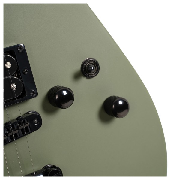 Manson MBM-2 Meta Matt Bellamy, Satin Olive Green - knobs