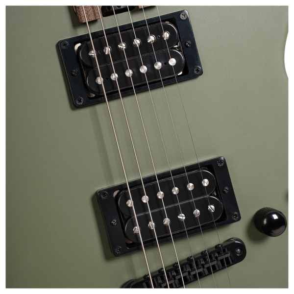 Manson MBM-2 Meta Matt Bellamy, Satin Olive Green - pickups