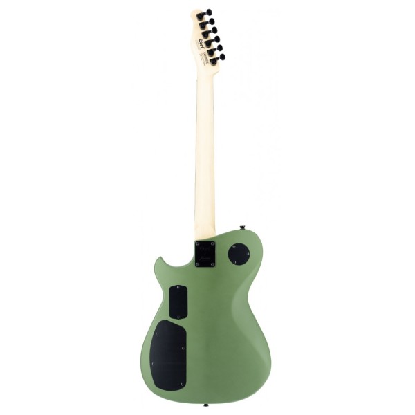 Manson MBM-2 Sustainiac Meta Matt Bellamy, Satin Olive Green - back 