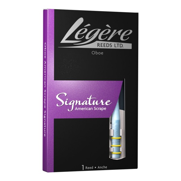 Legere Oboe Reed, Signature American Scrape, Medium Hard