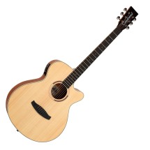 Tanglewood TS4CE Strada Super Folk Cutaway Electro Acoustic, Natural Satin - Nearly New