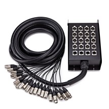 Studiospares 16/4 XLR Stage Box & Snake, 8m