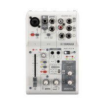 Yamaha AG03 MK2 3 Channel Mixer with USB Interface, White - Nearly New