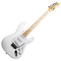 Antiquity ST1 Electric Guitar, White