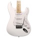 Antiquity St1 Electric Guitar White - body 