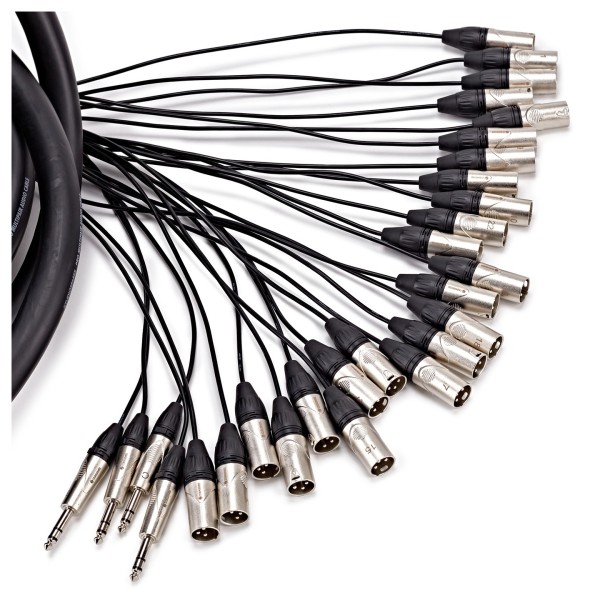 Studiospares 24 XLR/4 Jack Stage Box & Snake, 15m