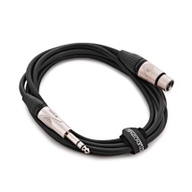 Studiospares Standard XLR (F) - 6.35mm (M) TRS Cable , 2.5m
