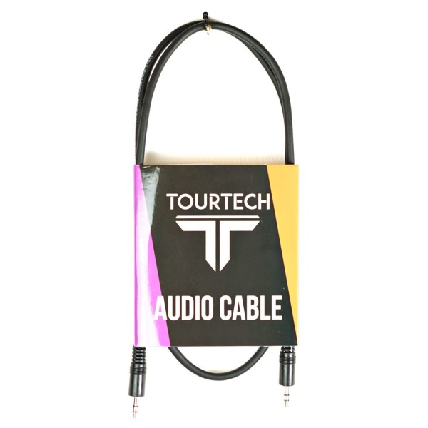 Tourtech Audio Mini Stereo Aux Cable, 1m - Main