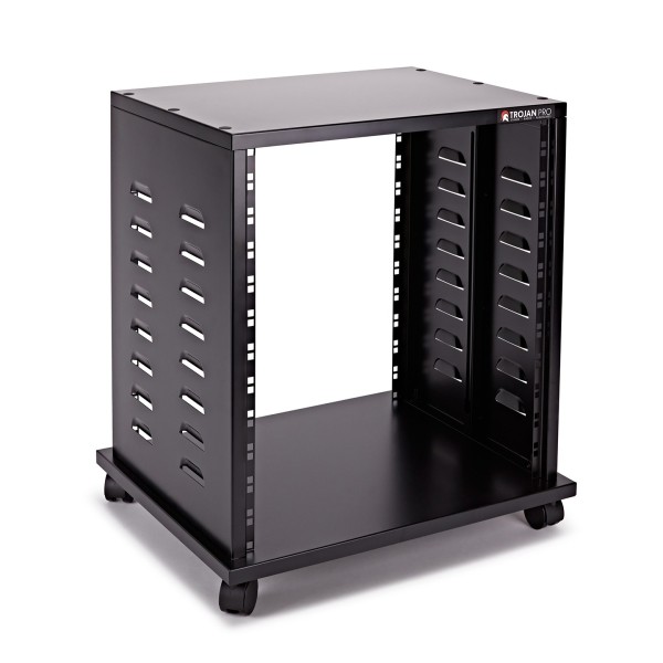 Trojan Pro 12U Wheeled Rack