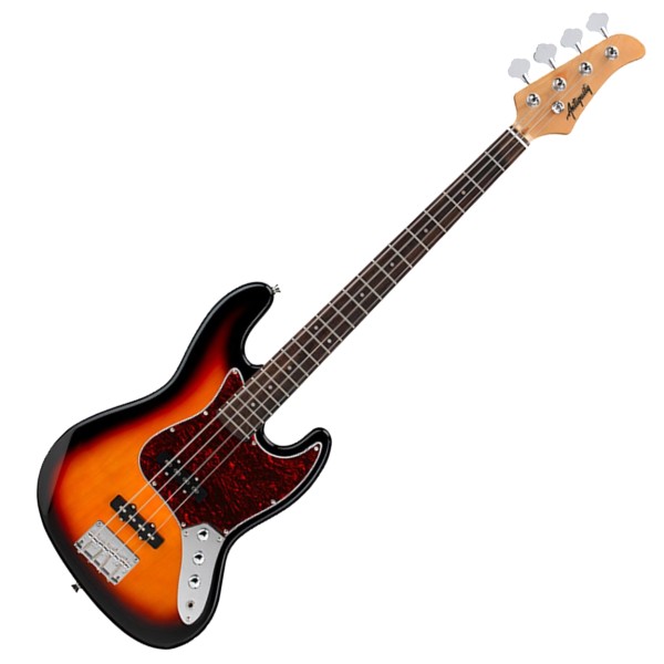 Antiquity Aq-jb Bass Guitar, 3-tone Sunburst  -front