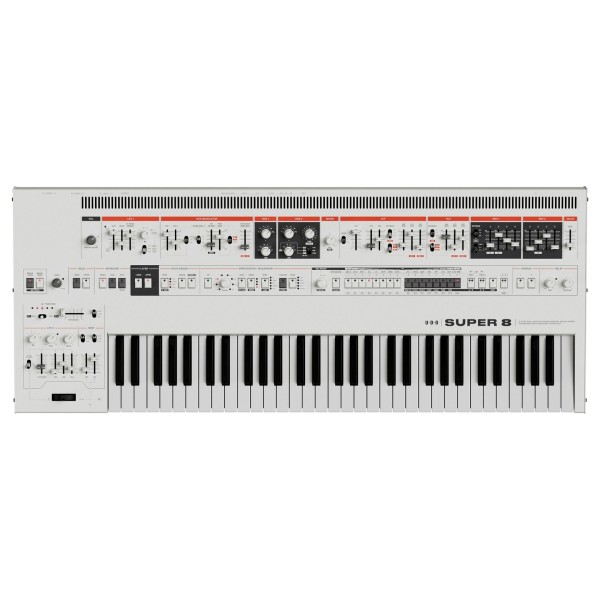 UDO Super 8 Polyphonic Hybrid Synthesizer - Top