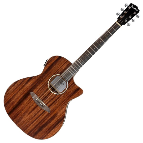 Ferndale Ga3-ce Grand Auditorium Cutaway Electro Mahogany Sapele - front